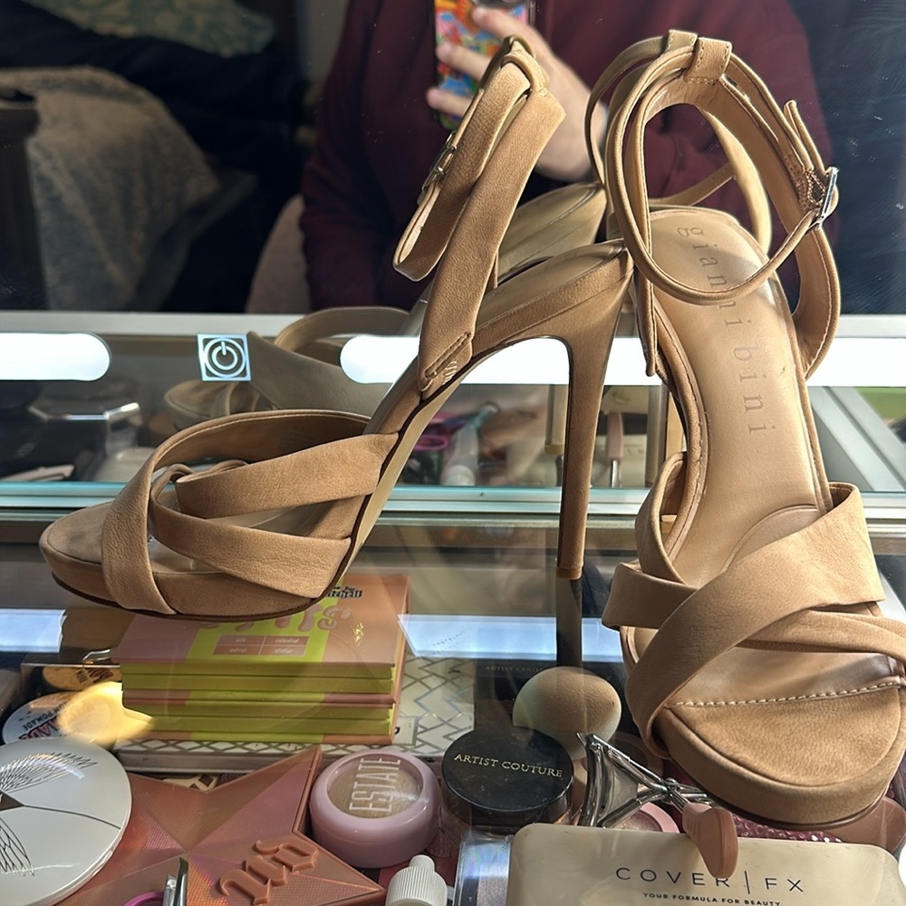 Gianni bini nude heels size9.5 - Picture 4 of 4